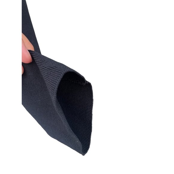 Hermes Womens Black Knitted Long Sleeve Winter Pullover Sweater Size XS - Picture 5 of 13